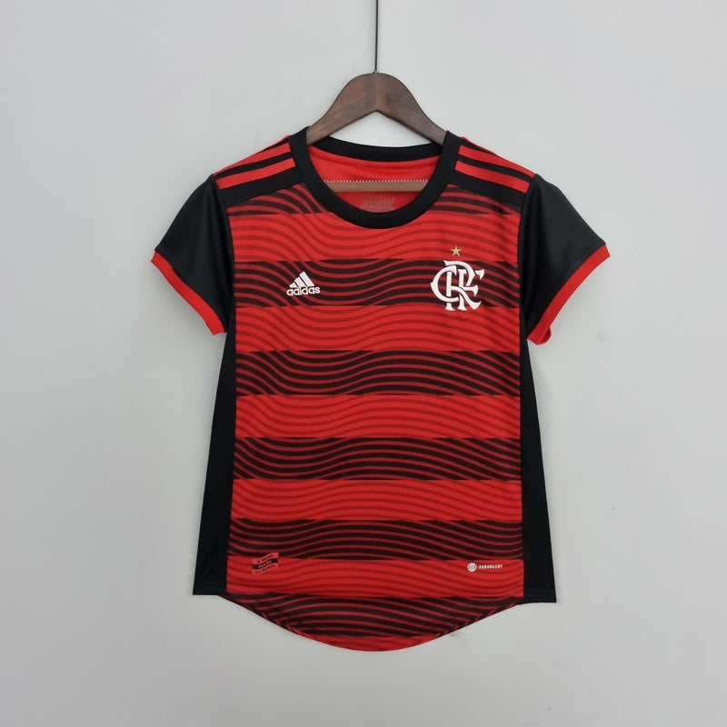 Camisa Feminina CR Flamengo 2022/23 Home - Vendasdealmeida