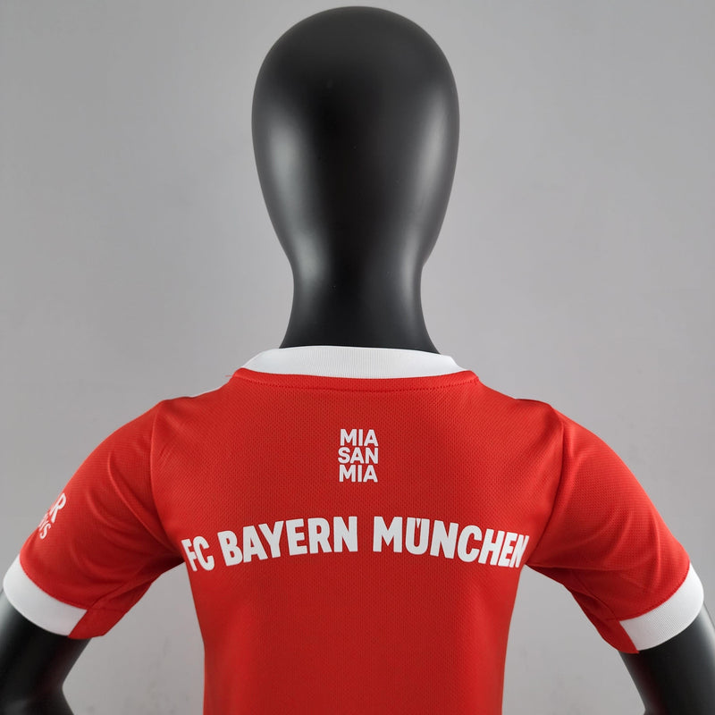 Conjunto Infantil Bayern de Munique 2022/23 - Home - Vendasdealmeida