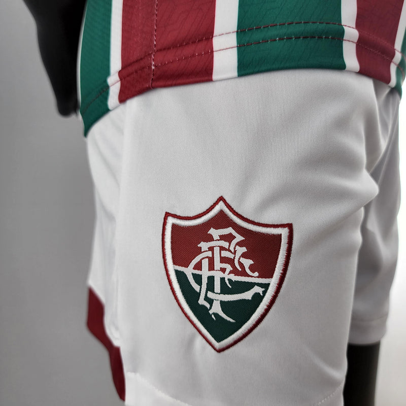 Conjunto Infantil Fluminense 2022/23 - Home - Vendasdealmeida