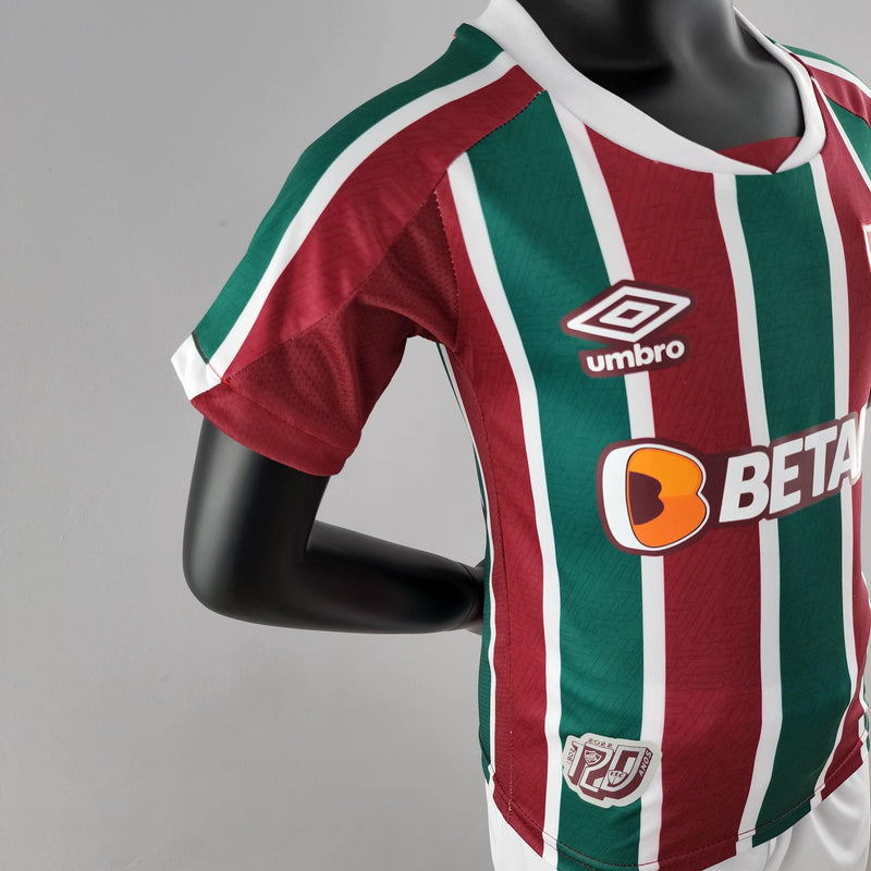 Conjunto Infantil Fluminense 2022/23 - Home - Vendasdealmeida