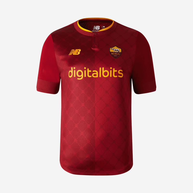 Camisa AS Roma 2022/23 Home - Vendasdealmeida