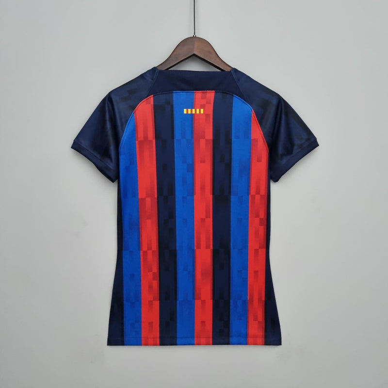 Camisa Feminina Barcelona 2022/23 Home - Vendasdealmeida