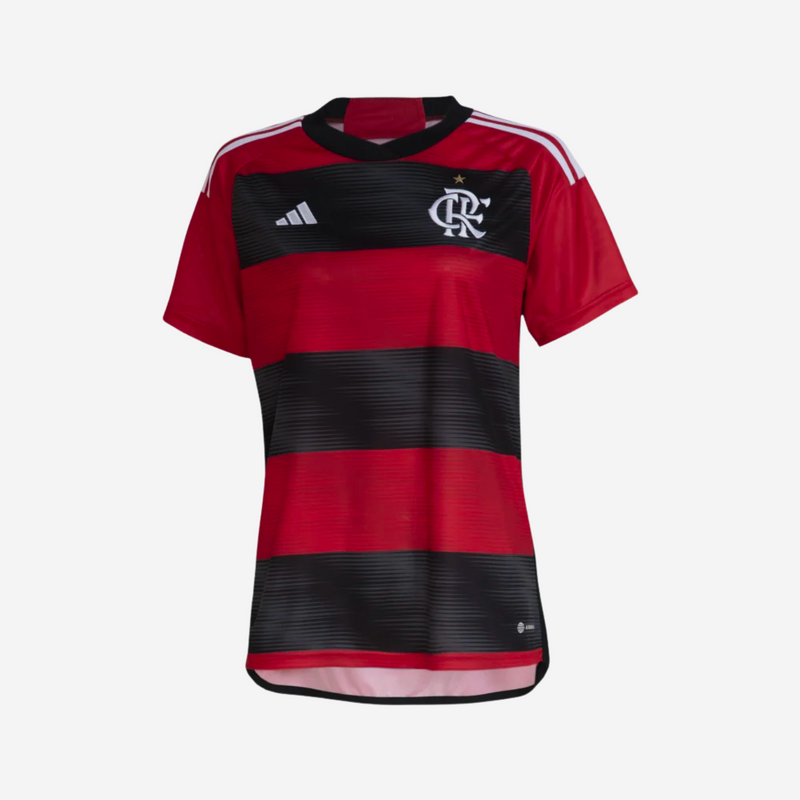 Camisa Feminina Flamengo 2023/24 Home - Vendasdealmeida